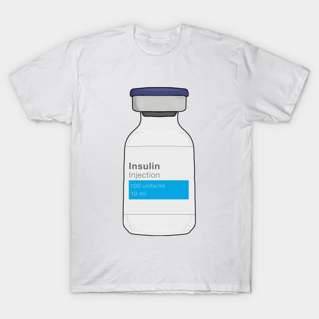 Insulin T-Shirt by DiegoCarvalho